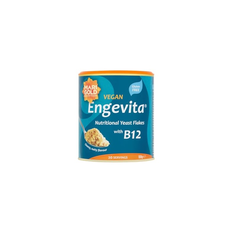 Marigold Vegan Engevita Yeast Flakes with Vitamin B12 100g