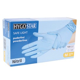 Nitrile Powder-Free Disposable Gloves S/Blue (100)