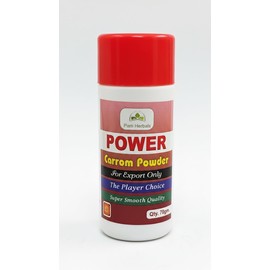 Premium Carrom Board Powder 70g - Smooth Gameplay, Anti-Friction Formula for Professional & Beginner Players