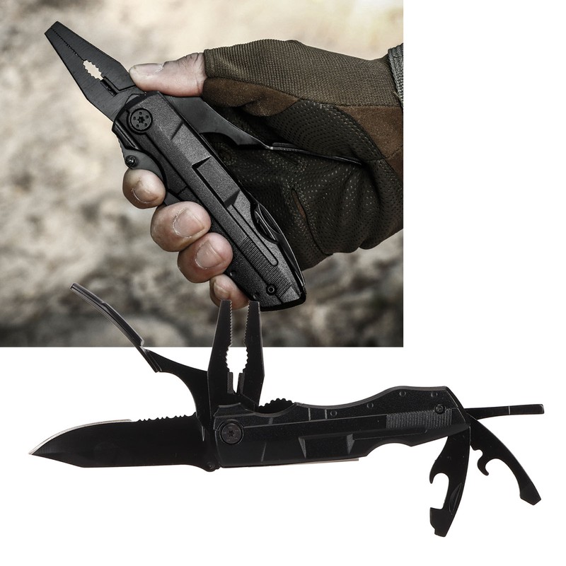 Multitool Pliers Professional Stainless Steel Utility Knife Foldable Bottle Opener
