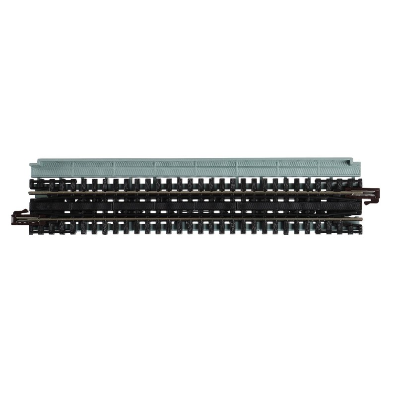 N 124mm 4-7/8" Deck Plate Girder Bridge, Gray