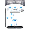 RV Dual Propane Tank Mounting Rack with Locking Device for
