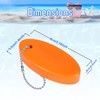 Foam Floating Keychain Oval Float Key Ring Key Float Foam