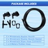 Tongze Windshield Washer Nozzle Kit: Spray Jet Nozzle & 6.7ft