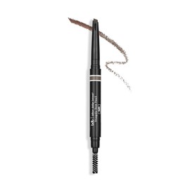 Billion Dollar Brows Triple Threat Triangle Eyebrow Pencil, Blonde - Fill or Outline Your Eyebrows, Use The Spoolie for A Natural Finish, Cruelty free