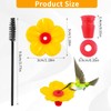 HJZHII 20pcs Hummingbird Feeders Replacement Flowers, Hummingbird Feeder Parts with