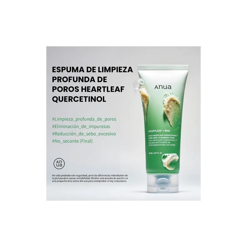 Kit Anua Heartleaf Skincare Coreano Limpieza Profunda Poros