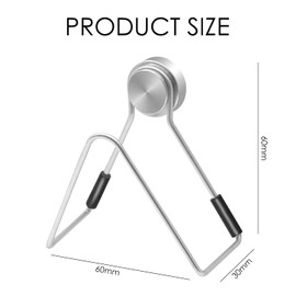 1 Piece Kitchen Sponge Holder, Sponge Holder Sink, Stainless Steel Sponge Holder, Sink Organizer, Dishwashing Sponge Holder, Magnetic Holder for Sponges and Rags