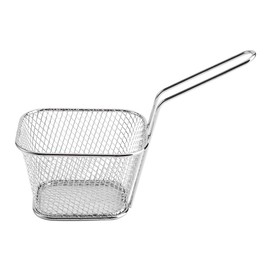 [Pack of 8] Chip Basket Frying Basket sa-bingubasuketto Web Oil Strains, Stainless Steel French Fries tenpura Fries Treats 盛rituke