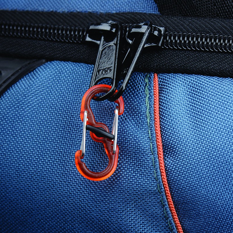 NITE IZE LSBPM-19T-2R3 S Biner MicroLock Polycarbonate (2 Pack), Orange