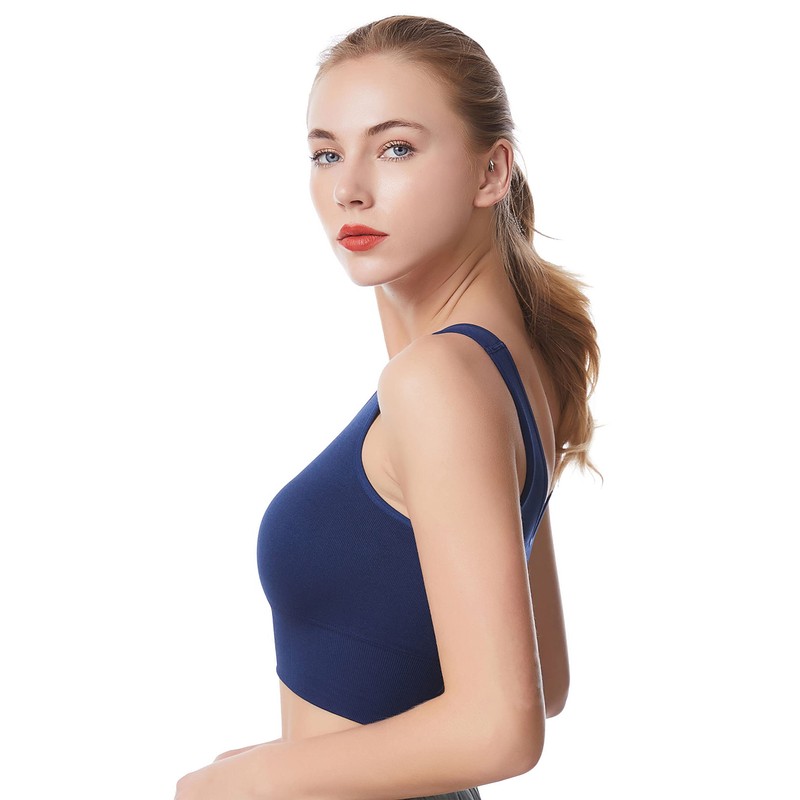 SPRIMEMONG brasier deportivo ligero para mujer, sin costuras, cómodo, brasier