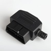 Talcols 2 Stück OBD2 16-Nadel Anschluss Diagnosewerkzeug Adapter Auto Zubehör