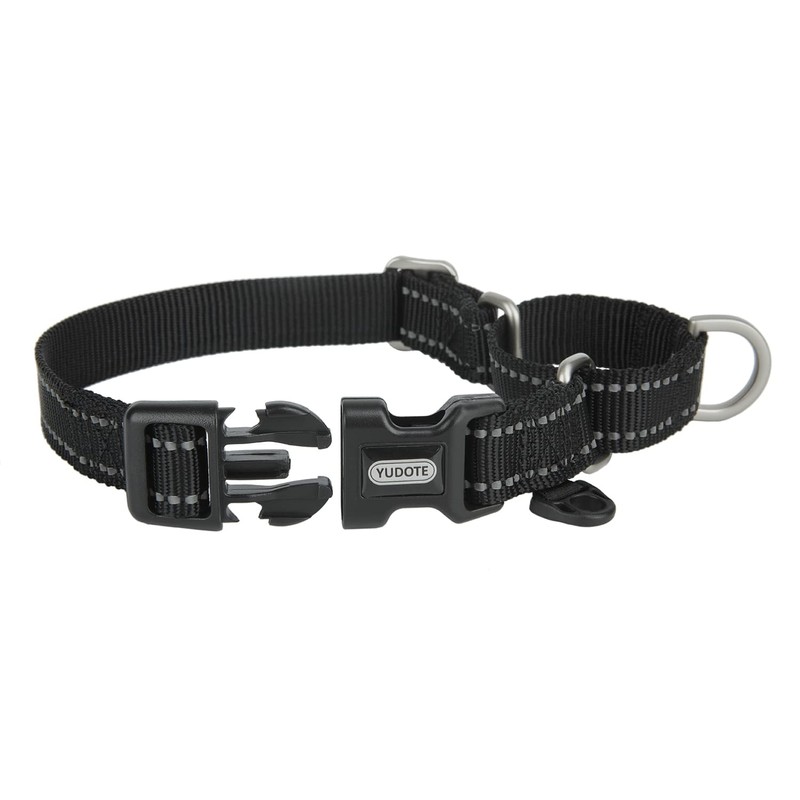 YUDOTE Reflective Martingale Dog Collars, Escape Proof Anti-Pull Training Collar