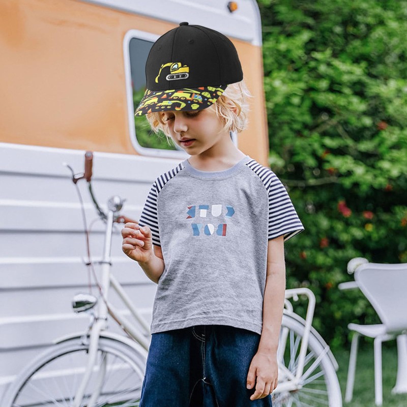 AUNGCSHE Baseball Cap, Adjustable Children's Snapback, Adjustable Baseball Cap, Sun