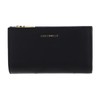 Coccinelle Metallic Soft, black, Zip Wallet