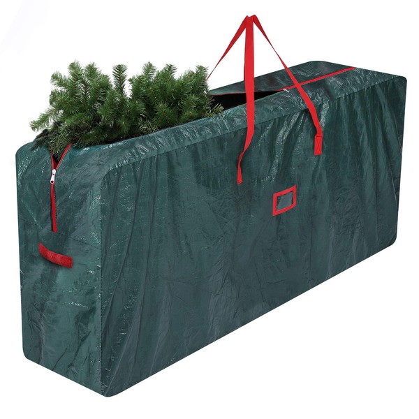 GARPROVM Large XXL Storage Bag, Cushion Bag for Garden Cushions, Padding, 476L Storage Bag for Christmas Tree, Waterproof Moving Bag, Polypropylene Fabric, 165 x 38 x 76 cm