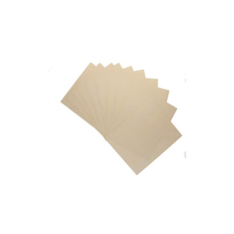 10pc Assorted Sandpaper Sanding Sheets for Metal Wood Plastic Fine