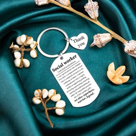 WXCATIM Social Worker Gifts For Women Inspirational Gifts For Men Appreciation Gift For Volunteer Caregiver Birthday Retirement Graduation Present