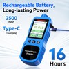 ZYKYCX Formaldehyde Detector, Rechargeable HCHO Monitor with Vibration, Visual &