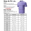 5 Pack Men’s Active Quick Dry Crew Neck T Shirts