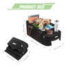 FUNNy elf Passenger Seat Organizer, Collapsible Car Storage with Partitions