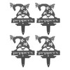 4pcs Gnome Plant Markers Rustproof Metal Plant Labels Fruits Vegetable