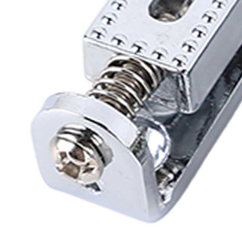 Electric Guitar Split Bridge Saddle Roller Ball String Plate Metal