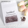 Beadsland 1440 pieces flat back rhinestones, nail crystals rhinestones for