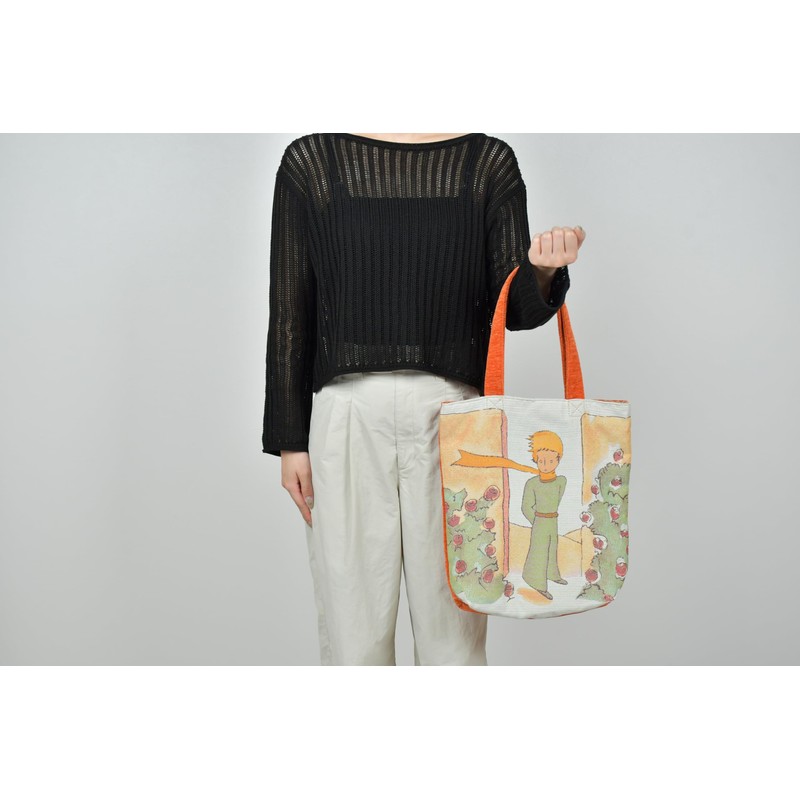 Marushin Tote Bag The Little Prince Rose Garden and Prince