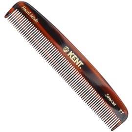 GB KENT Premium Handmade Hair Comb, 5.4 inches (136 mm), Pocket Comb, Comb, Portable, Portable, Compact, Naturally Derived, Static Suppression, Smooth, Fine Teeth, 7T (Classic Color)