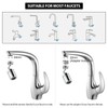 VAKITAP 2 Pack Solid Brass Kitchen Sink Faucet Aerator, Universal