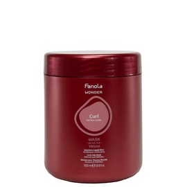 Fanola Wonder Deep Conditioning Hair Mask for Curly Hair - Vegan Deep Conditioner for Defining Curls & Waves - Lightweight Detangling & Nourishing Treatment - Tames Frizz & Softens Strands (1000 ml)