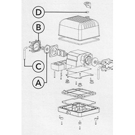 Koi Flow 20 Replacement Part Set