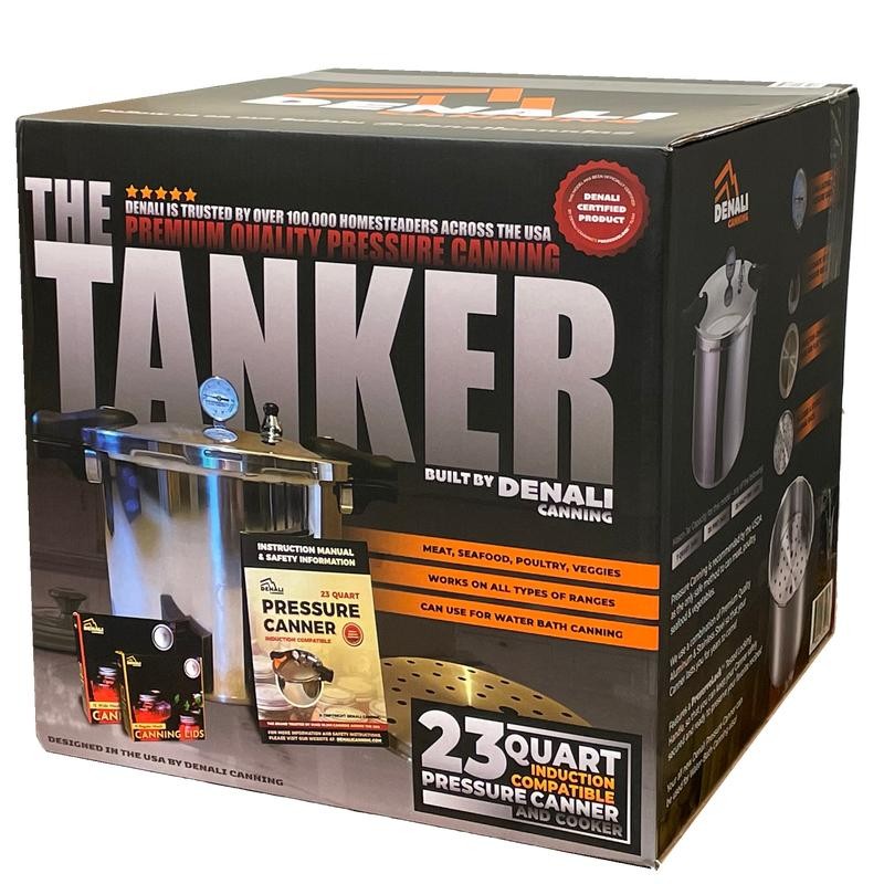 The TANKER 23 Quart Pressure Canner (Induction Compatible)