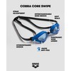 Arena Unisex Goggles Cobra Core Swipe, CLEAR-SHARK-GREY