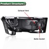 G-PLUS Fog Light Lamps Assembly Compatible With Honda Accord Sedan