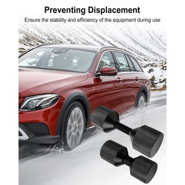 HUFEWU Aluminium Flange Two Hole Alignment Pins, 1-1/8" and 1-5/8" Dual Hole Pipe Flange Aligners Connection Alignment Pin, Detachable Double Hole Pins for Car Ship Large Machinery