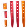 WHAMVOX 3pcs Portable Camping Tent Nail Stakes Durable Ground Pegs