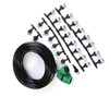 Domary Water Misting System Hose Sprinkler Nozzle Set Greenhouse Patio