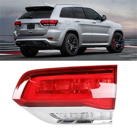 Silscvtt Rear Brake Tail Light Assembly Replacement for 2014-2021 Grand Cherokee Laredo/Limited/Overland/Summit Passenger Side Inner Tail Lamp 68110046AH CH2803105
