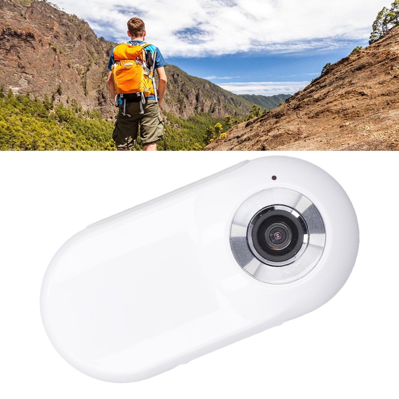 Body Camera with 0.96in Color HD Screen 1080P Back Clip