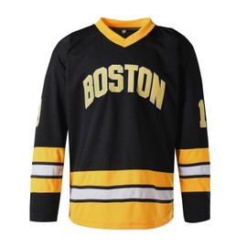 Mens Boston Happy Gilmore #18 Sandler 1996 Movie Ice Hockey Jersey Stitched Athletics Sports Shirt S