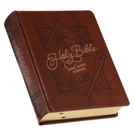 KJV Holy Bible, Note-taking Bible, Faux Leather Hardcover King James Version, Saddle Tan (KJV Note-taking Editions)