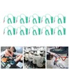 10Pcs Anti Static Wrist Strap PU Adjustable 1MΩ Resistor Long