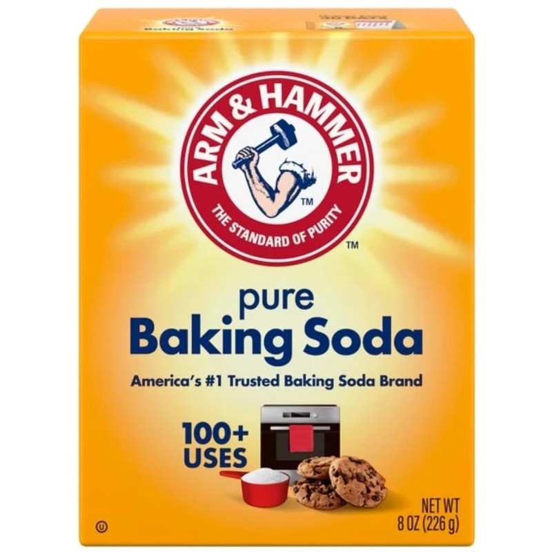 Pure Baking Soda, 8 oz. (7 pack), by Litezout