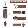Soopau Sympathy Gift, 32'' Memorial Wind Chimes for Loss of