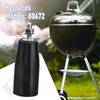Braveboy Damper & 80672 Charcoal Lid Handle Kit Compatible with