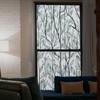 Leaf Pattern Window Tint with Installation Tools, Blackout Window Cover,