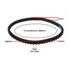 eMagTech HTD320-5M-5 Rubber Timing Belt 64 Teeth 320 mm Circumference