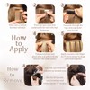 Lveyan Tape In Hair Extensions Invisible PU Seamless Skin Weft